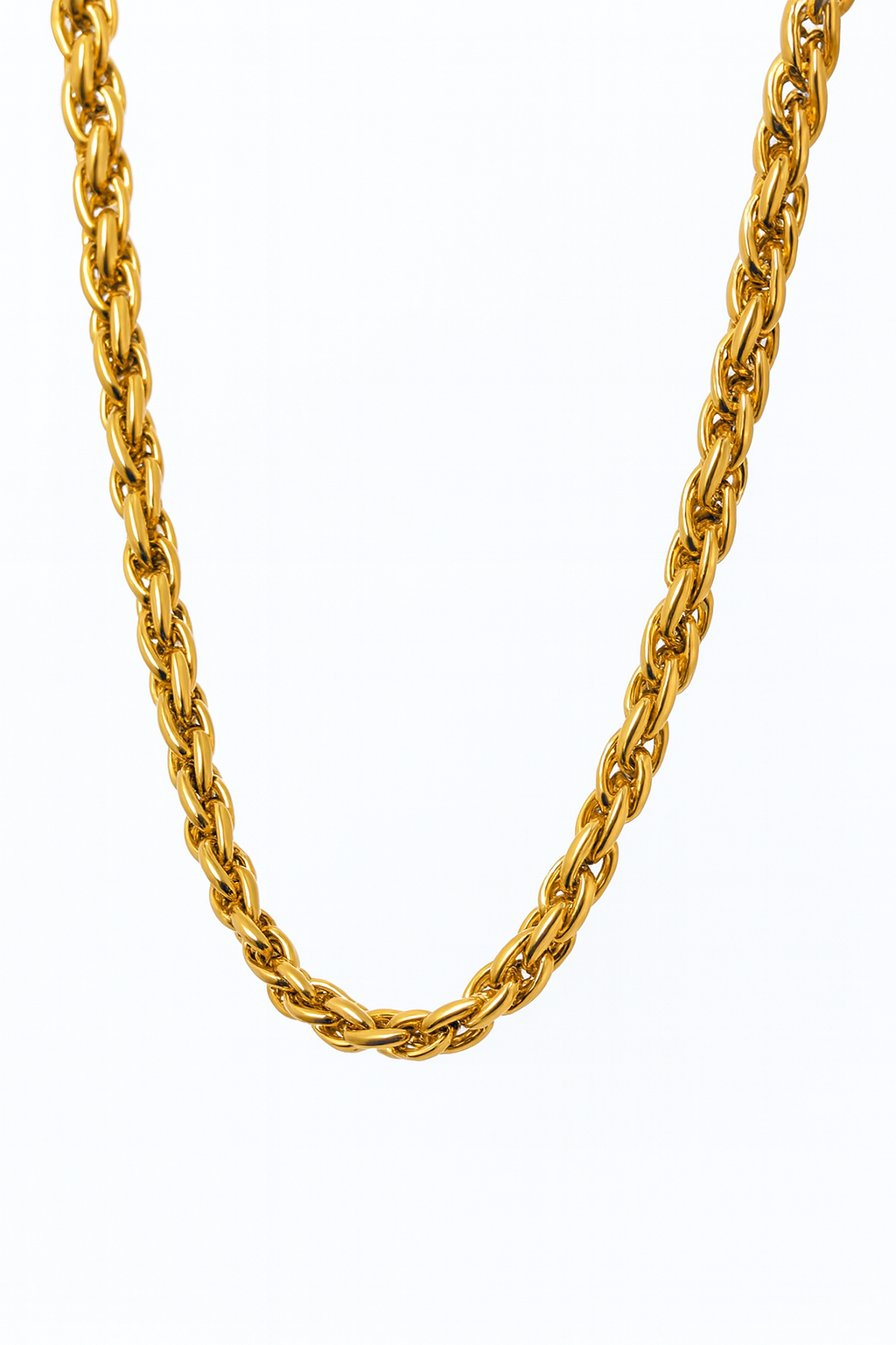 Bold Rope Chain Necklace
