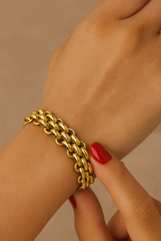 Chunky Braided Bracelet