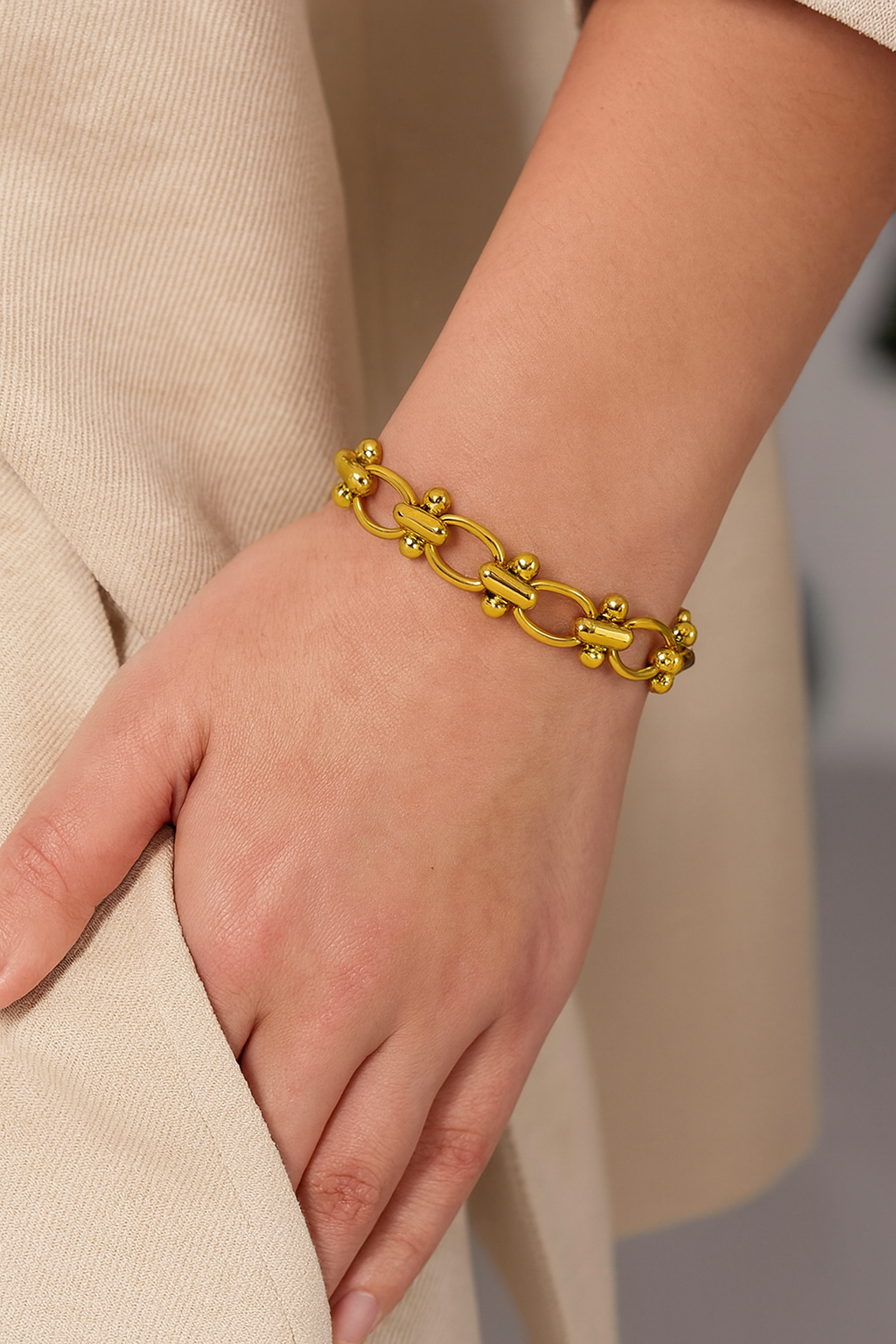 Orbit Chain Bracelet