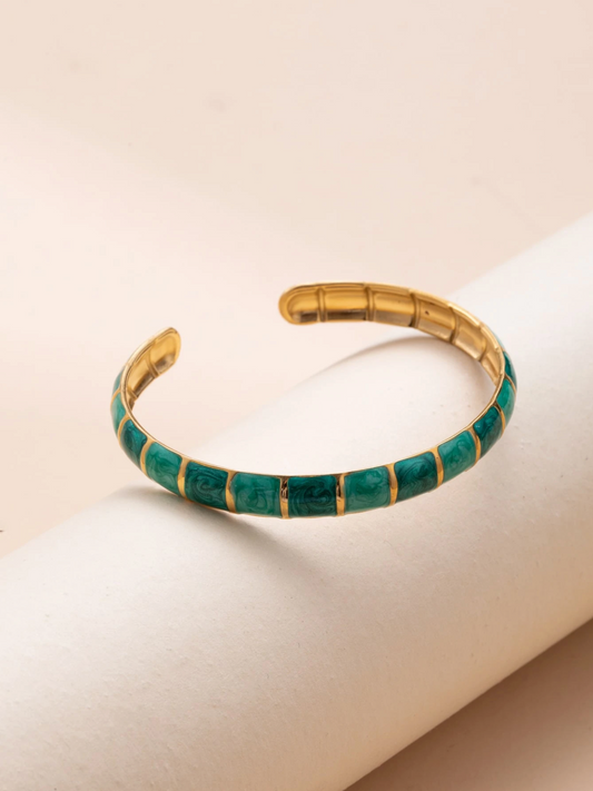 Jade Glow Bangle