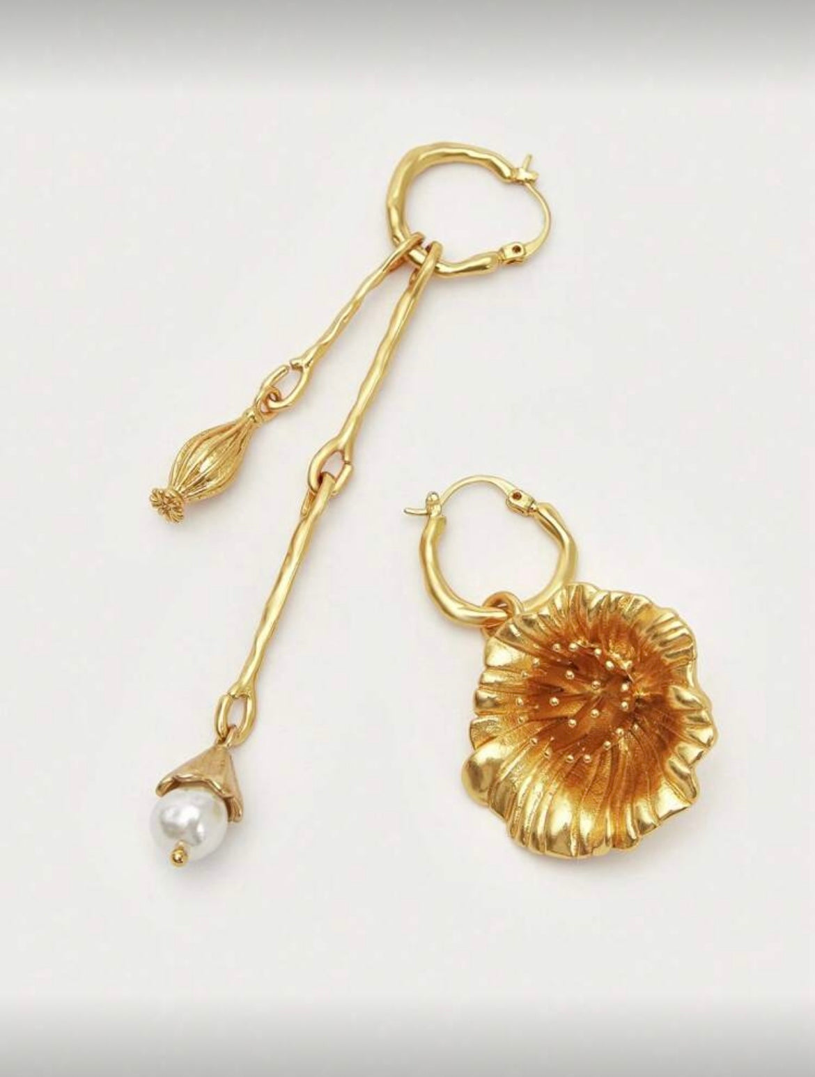 Flora Mismatch Earrings