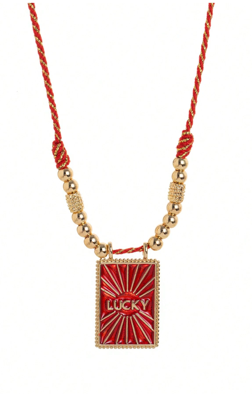 Lucky Red Necklace
