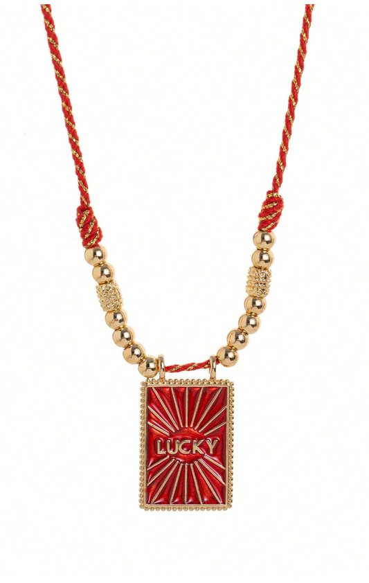 Lucky Red Necklace