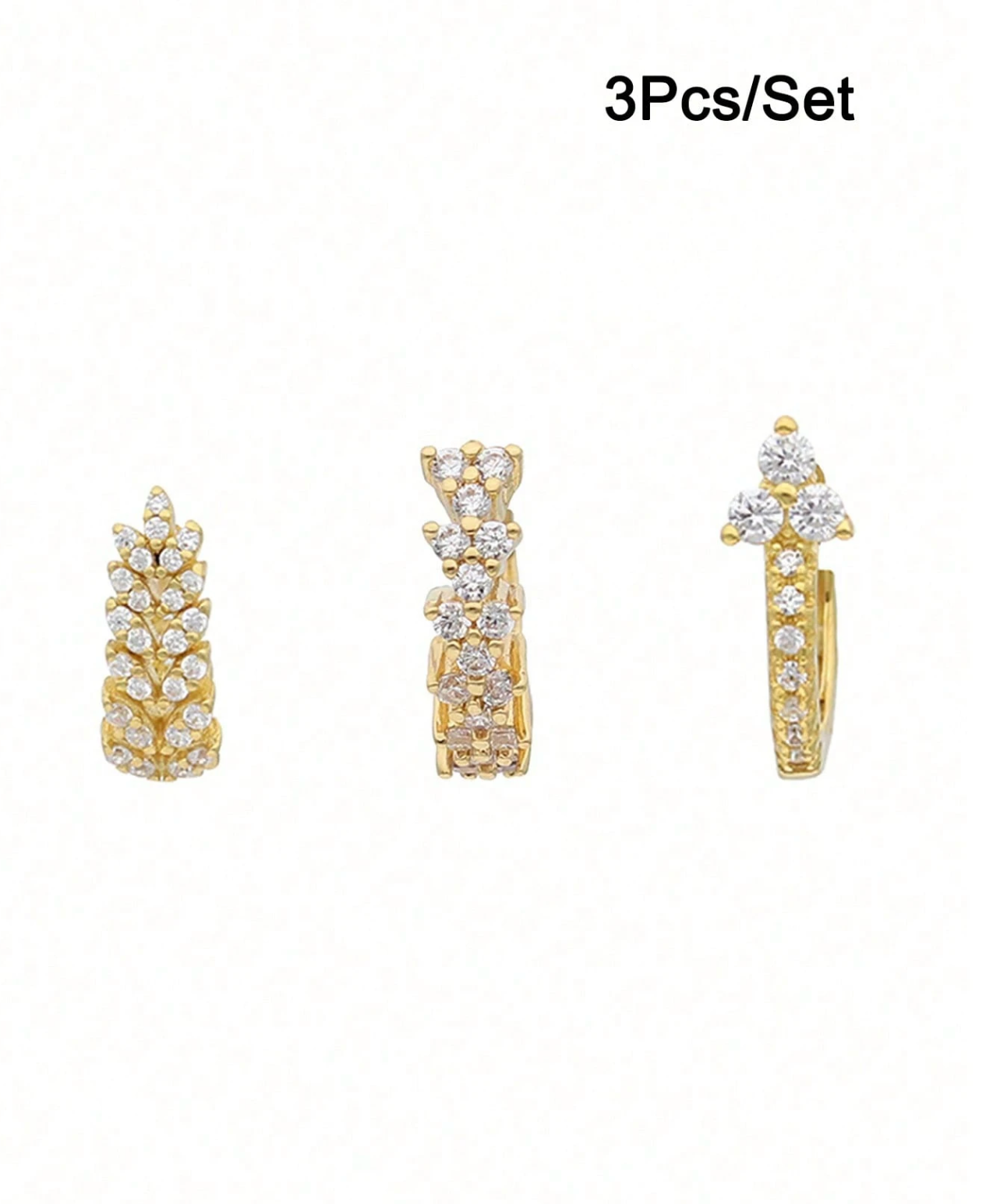 Laurel Luxe Huggie Set