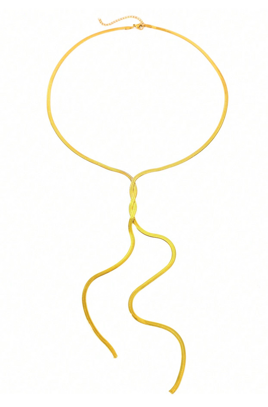 Blade Chain Pendant Necklace