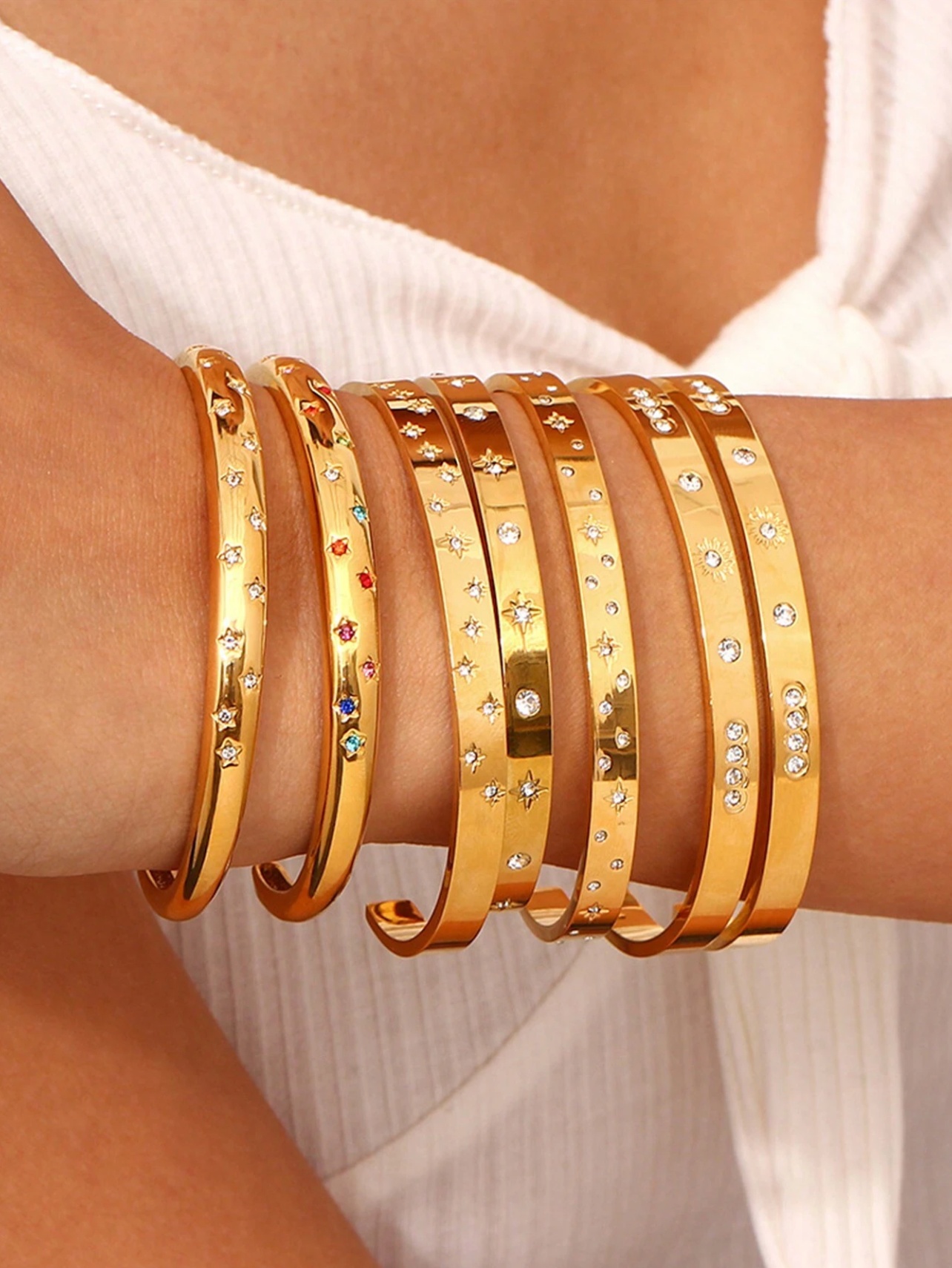 Stardust Halo Cuff