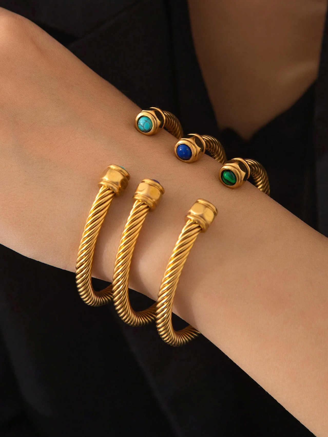 Twisted Cable Bangle