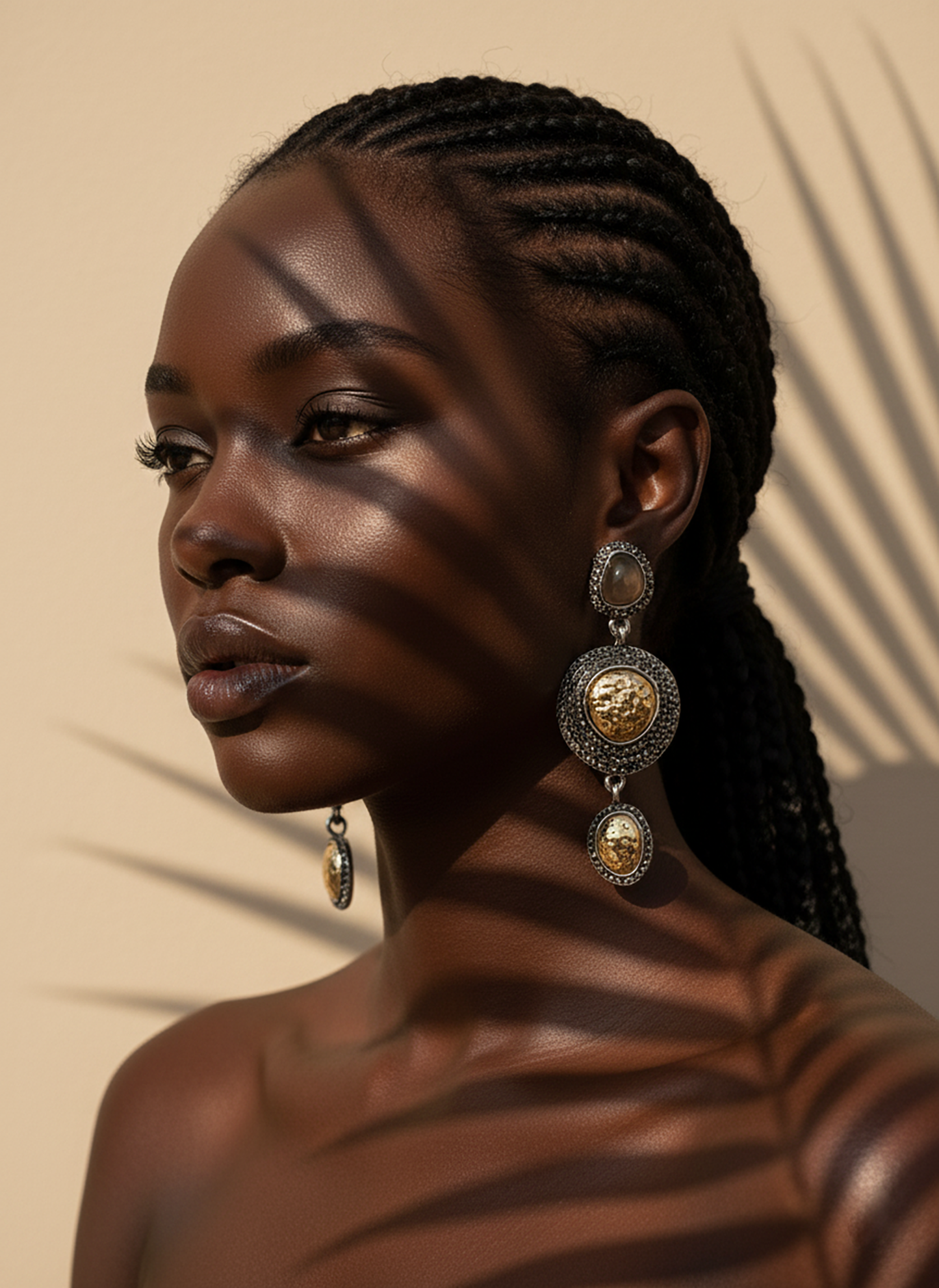 Vintage Eclipse Earrings